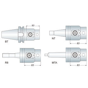 Specifications of NBH2084 Micro Boring Head