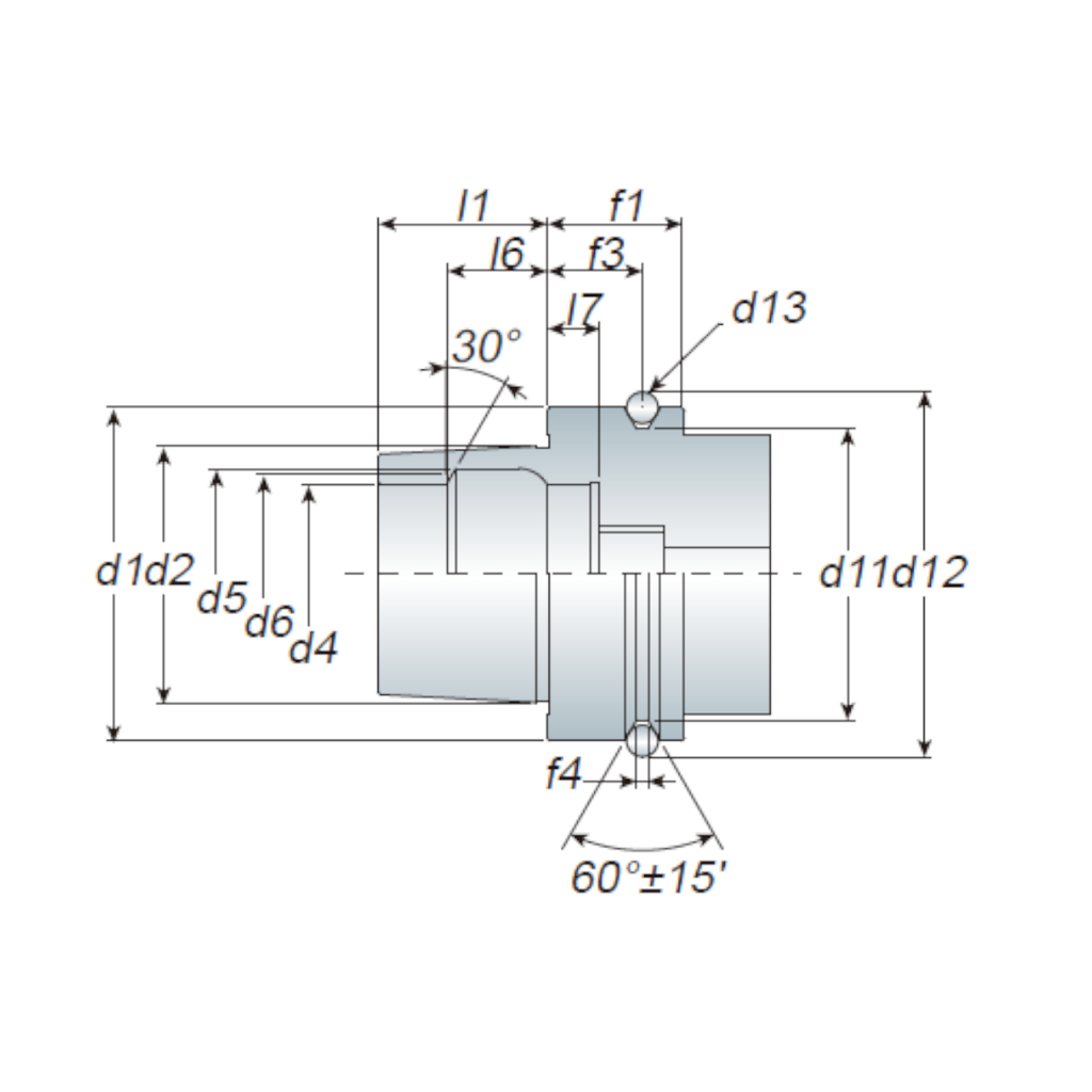 TAPER SHANK DIMENSIONS